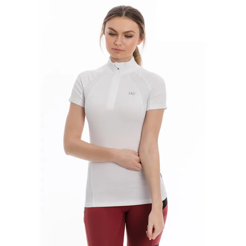 Horseware Aveen Technical Short Sleeve Top - White